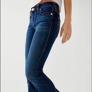 True Religion dark wash JOEY Flare jeans 24